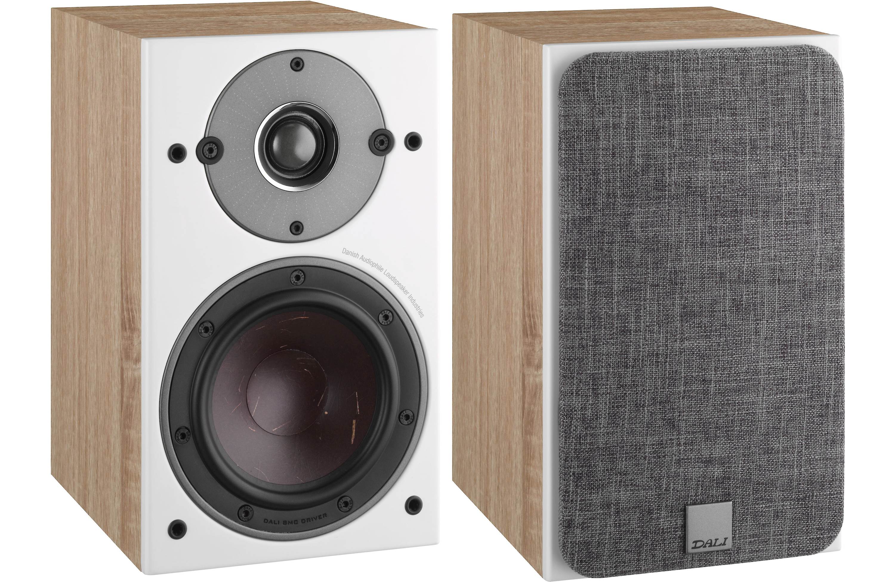 Dali Oberon 1 Ultra Compact Bookshelf Speakers (Pair) - Premium HiFi Sound for Home Theater & Music Listening - Perfect for Small Rooms & Desktop Setups