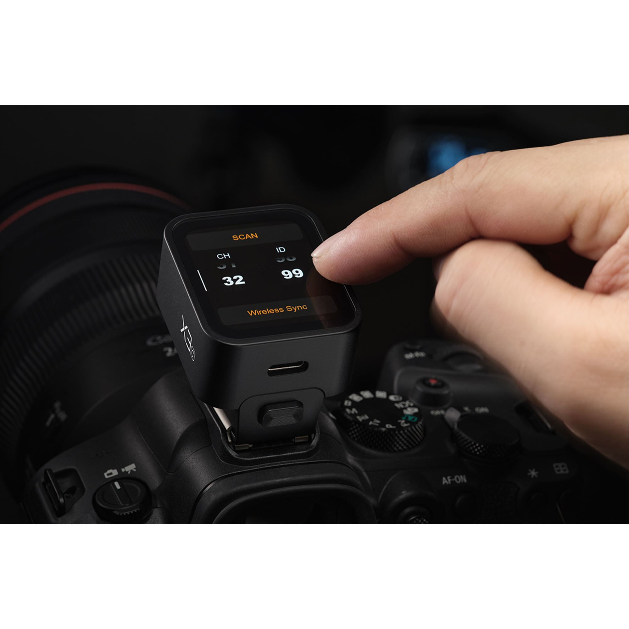 Godox X3 O TTL Wireless Flash Trigger with Touchscreen for Olympus & Panasonic Cameras - Perfect for Studio, Portrait & Event Photography