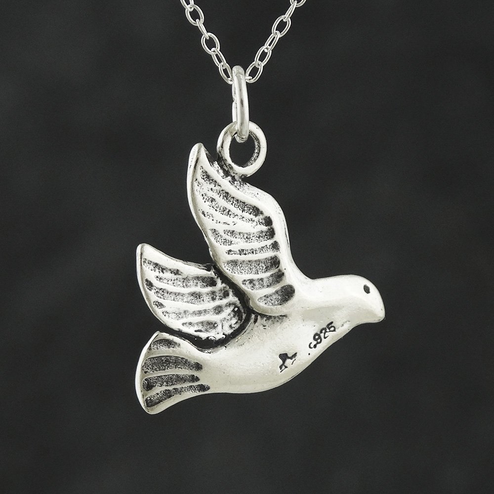 Sterling Silver Bird Pendant Necklace for Women - Elegant Jewelry Gift for Her | Perfect for Everyday Wear, Special Occasions & Gifts