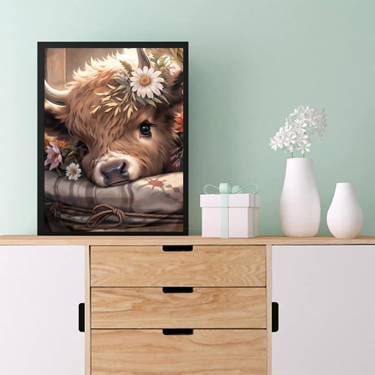 5D Diamond Painting Kits for Adults - Animals Full Drill DIY Diamond Art, 12x16 Inch Gem Arts Wall Decor for Home & Office, Perfect Gift for Relaxation & Stress Relief