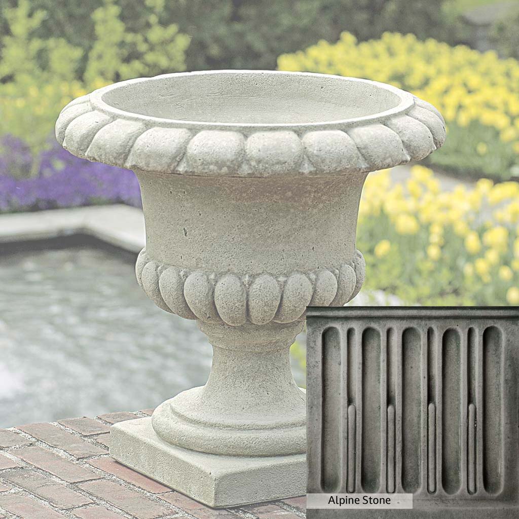 Campania International Longwood Main Fountain Garden Urn - Classic Outdoor Decorative Planter for Patio, Garden & Landscape Design | Perfect for Flowers, Plants & Water Features