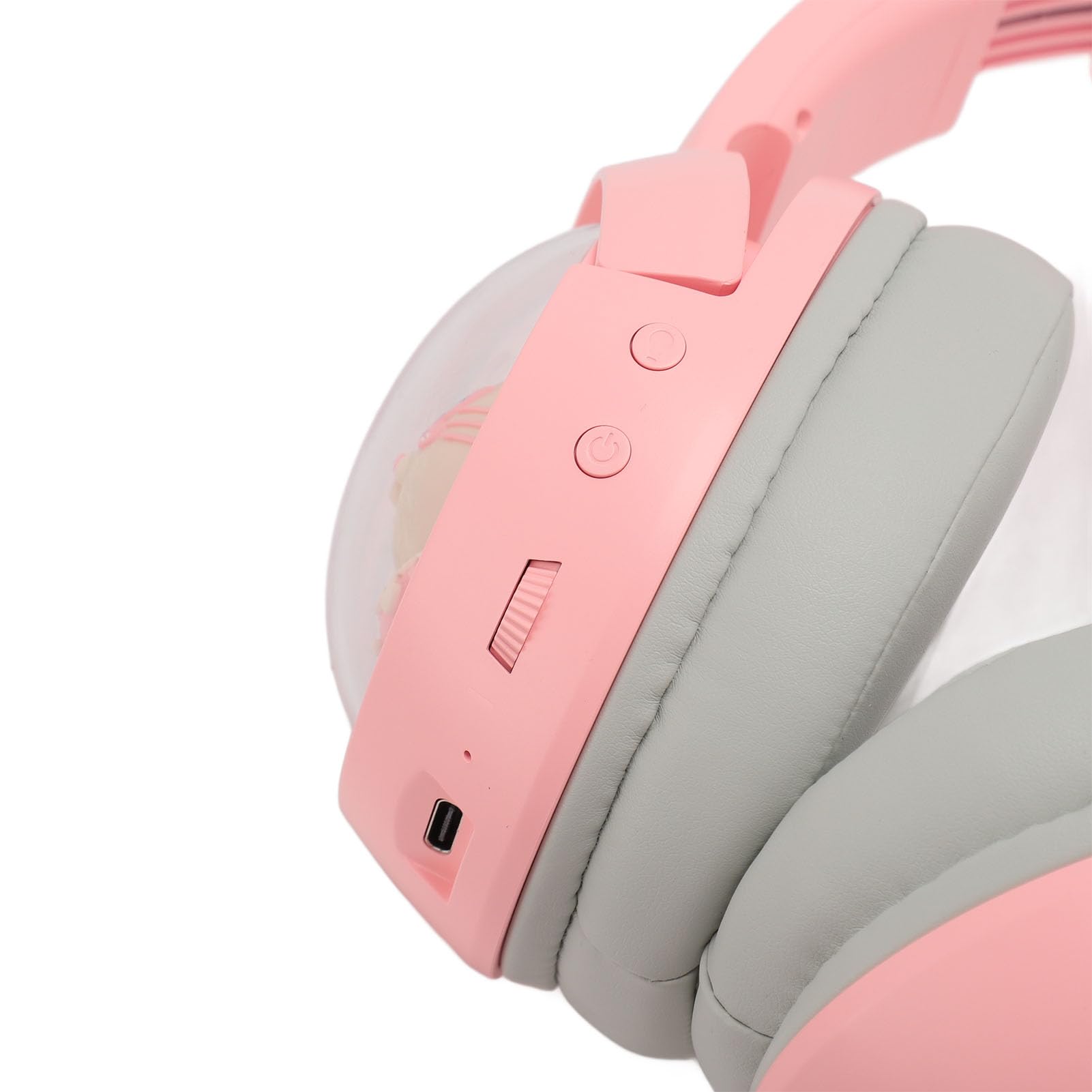 VBESTLIFE Wireless Cat Ear Headphones with RGB LED Lights - Bluetooth Over-Ear Gaming Headset for PC, Laptop, Smartphone - Perfect for Gaming, Music, and Cosplay (Gifts for Boys & Girls)