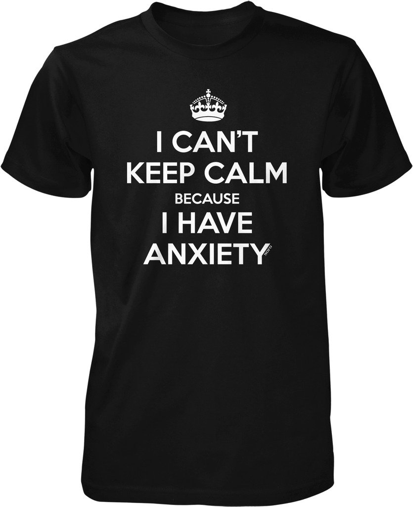 Anxiety Relief Men's T-Shirt - Funny Mental Health Awareness Graphic Tee for Stress Support - Perfect for Therapy Sessions & Anxiety Support Groups