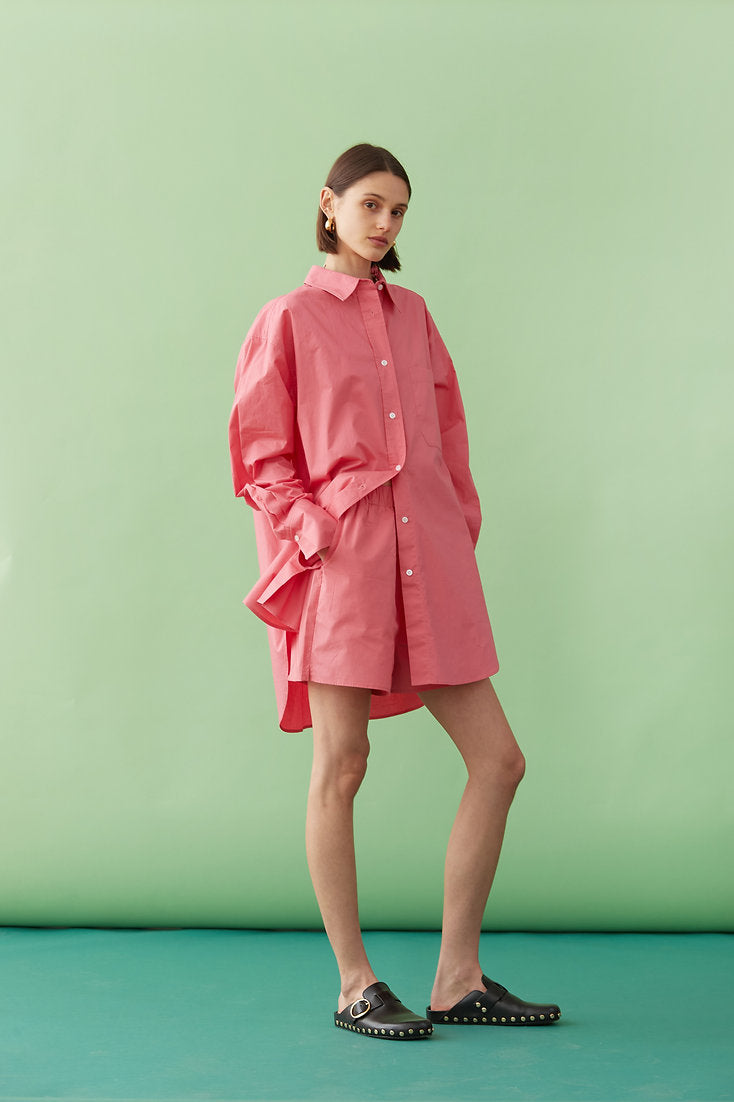 Cruz Shirt for Women - Soft & Comfortable Magenta Blouse - Perfect for Casual Wear, Office & Date Nights