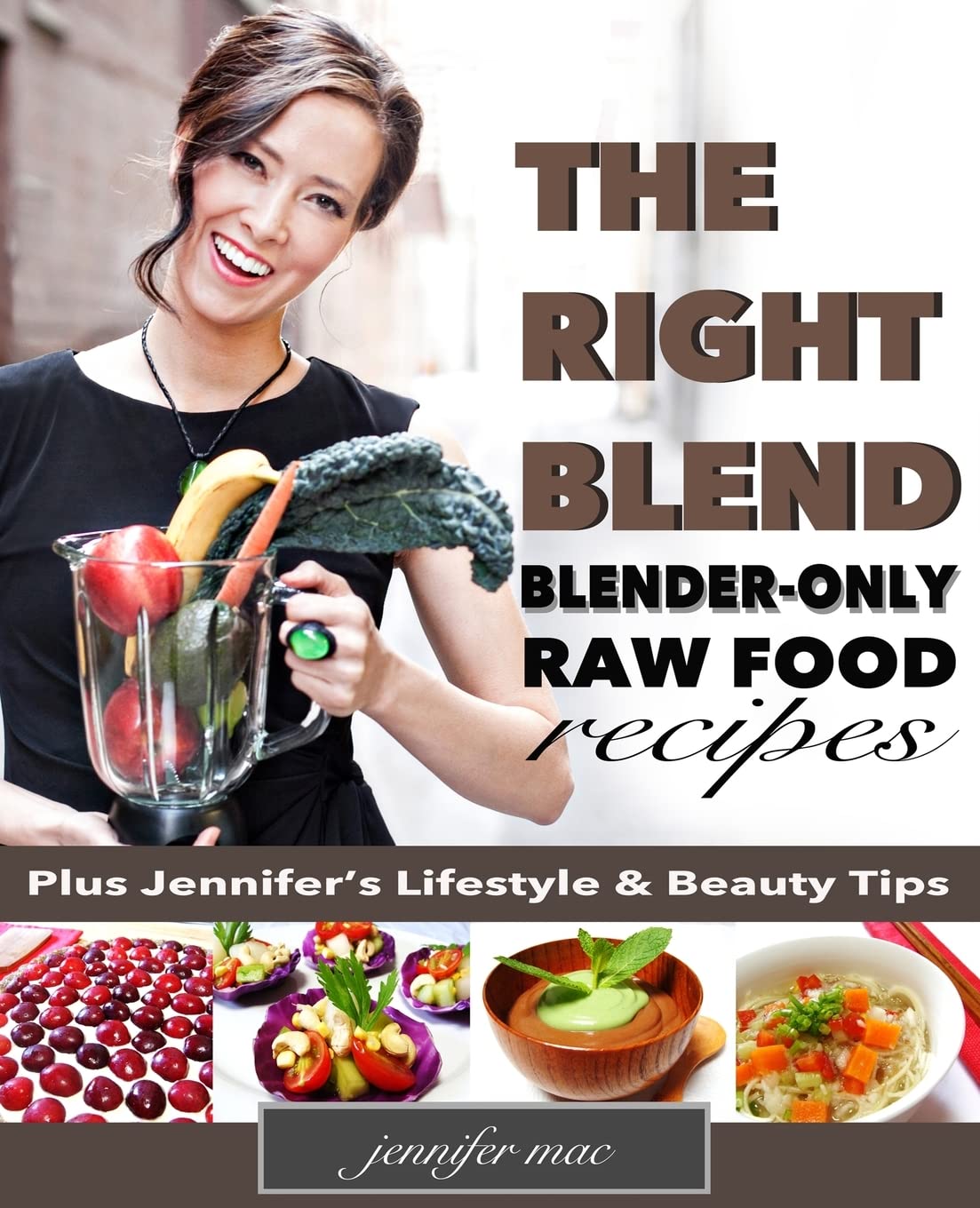 Raw Food Blender Recipes - Healthy Smoothies & Juices for Weight Loss & Detox (Black & White Edition) | Perfect for Vegan Diet, Meal Prep & Home Cooking
