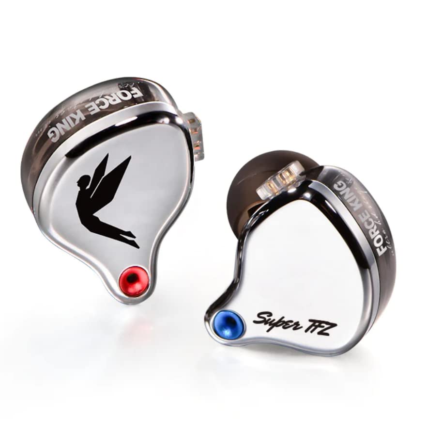 SuperTFZ TFZ Force King High-Fidelity In-Ear Earphones with Free SpinFit Eartips (Model 002) - Perfect for Audiophiles, Gaming & Workout Music Lovers