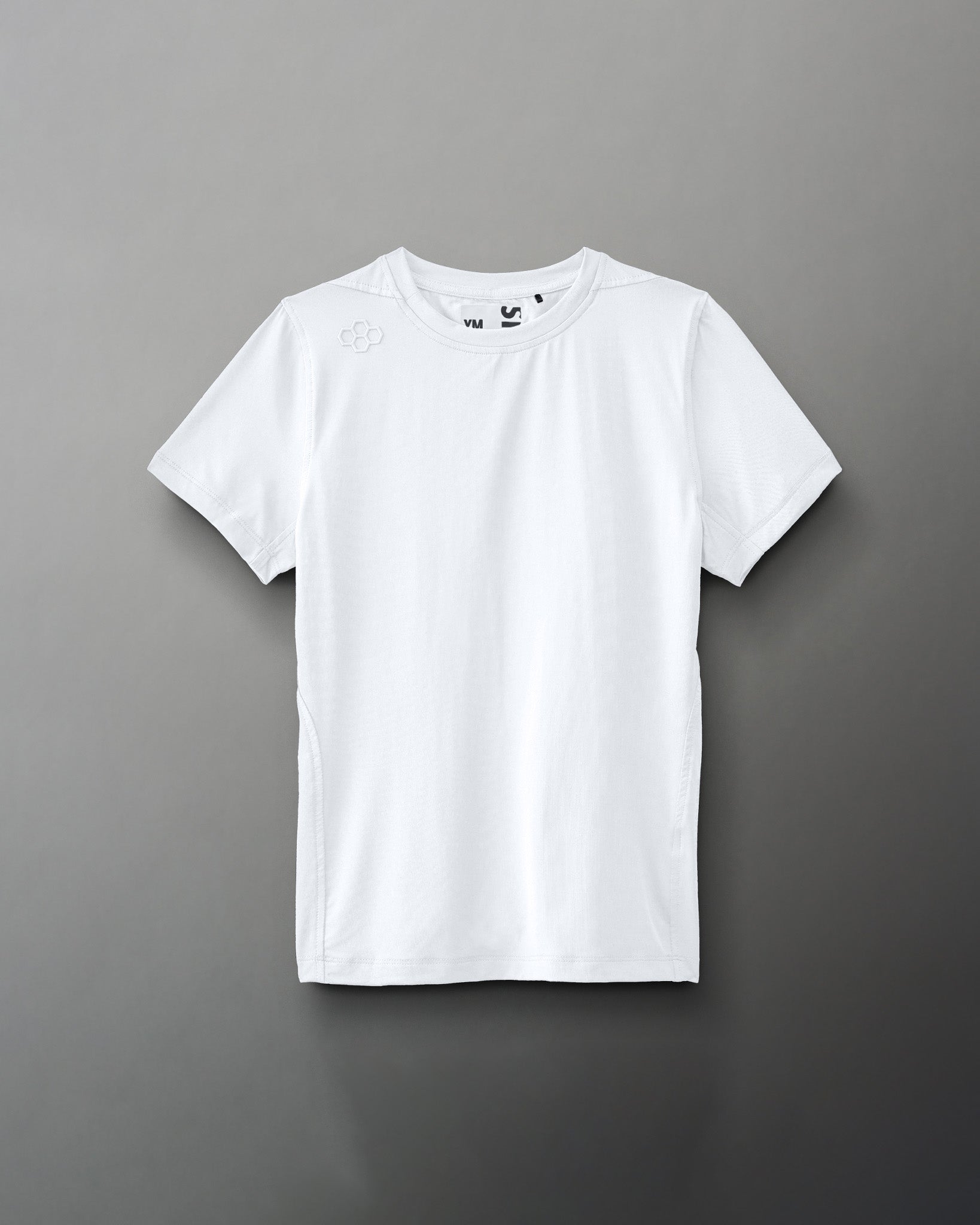 RUDIS Performance Youth T-Shirt for Wrestling & Training - Breathable White Cotton Tee for Kids & Teens - Perfect for Sports, Gym & Casual Wear