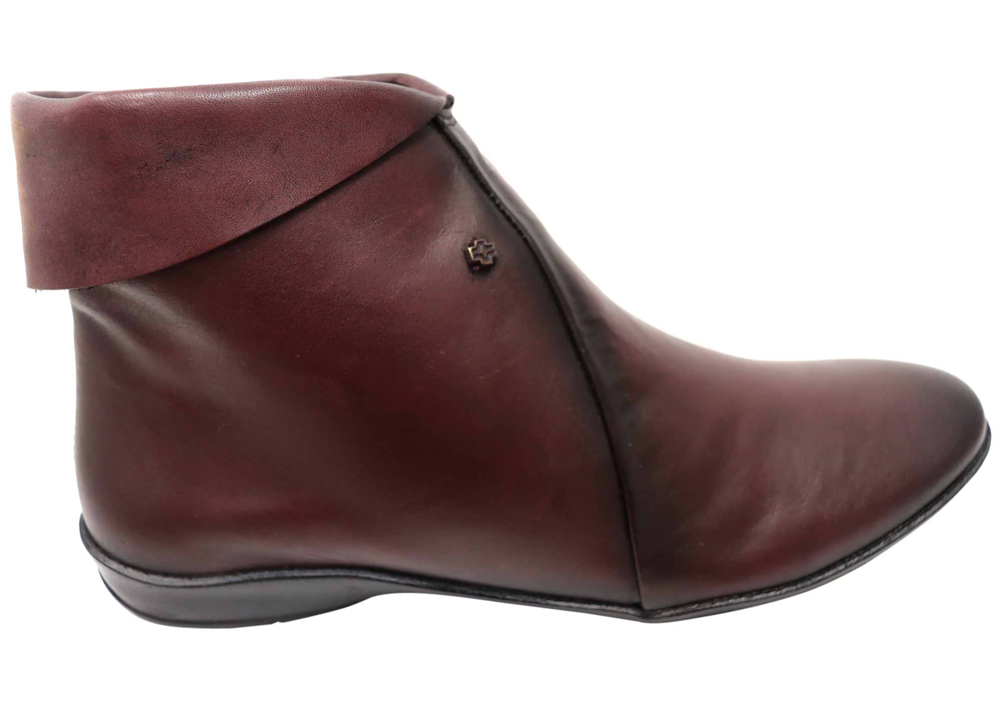 Perlatto Lotty Women's Comfortable Leather Ankle Boots - Made in Brazil - Stylish & Durable for Work, Travel & Everyday Wear