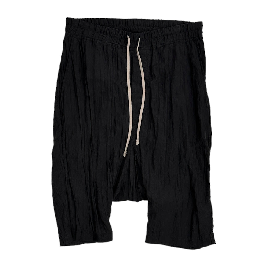 Rick Owens Nylon/Silk Drawstring Shorts - Stylish & Comfortable Men's Lounge & Casual Wear for Summer & Travel