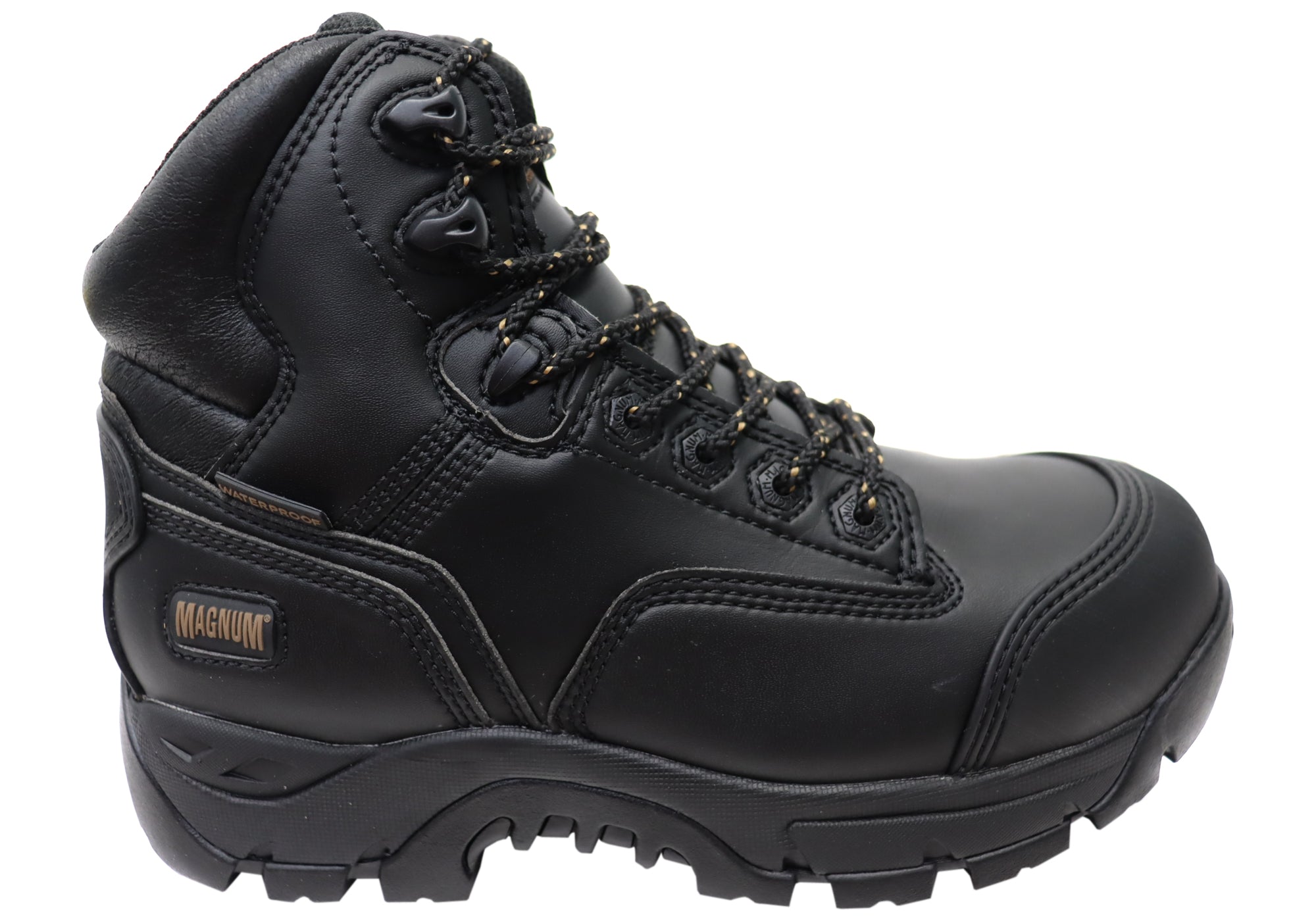 Magnum Men's Waterproof Precision Max SZ CT WPI Safety Work Boots - Heavy Duty Construction & Industrial Use for Outdoor Work