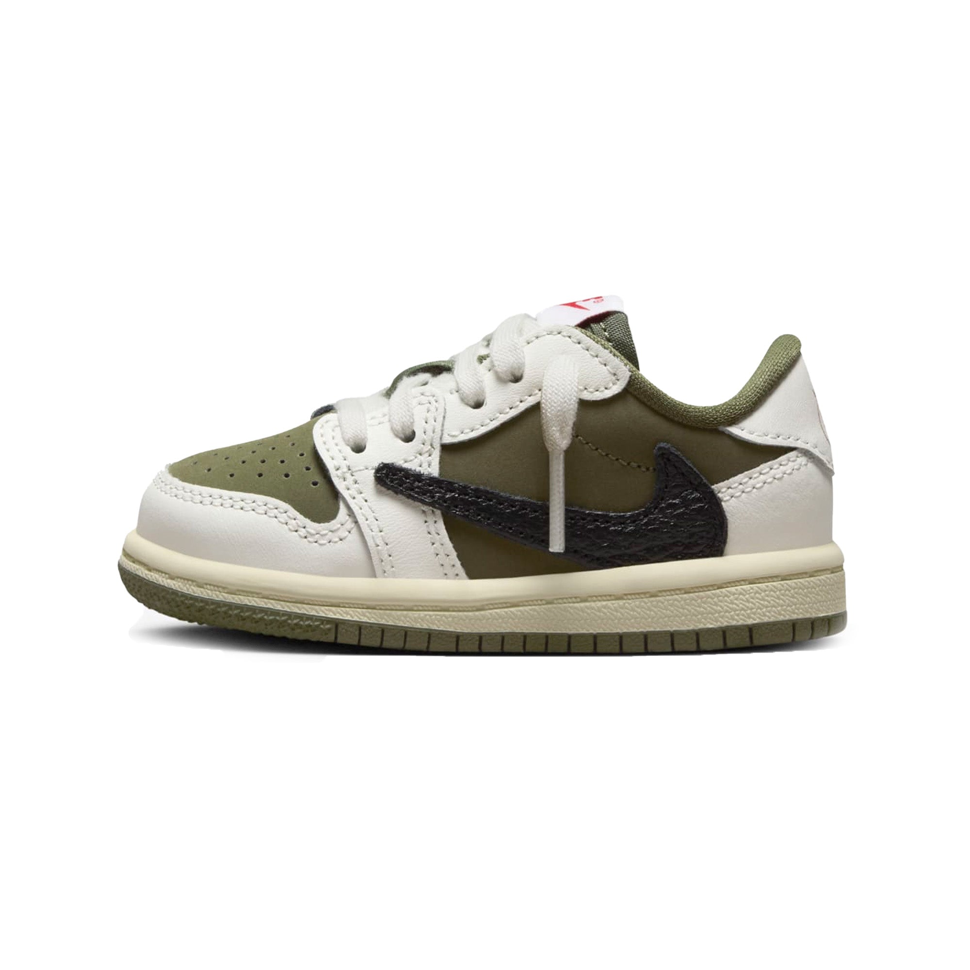 Air Jordan 1 Retro Low OG SP Travis Scott 'Medium Olive' TD Sneakers (2024) - Limited Edition Men's Basketball Shoes for Casual Wear & Street Fashion