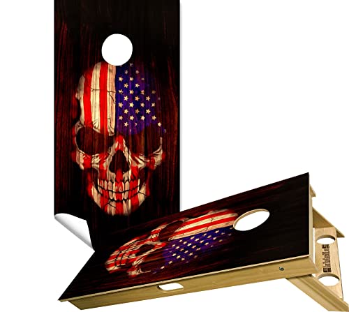 Wood American Skull
