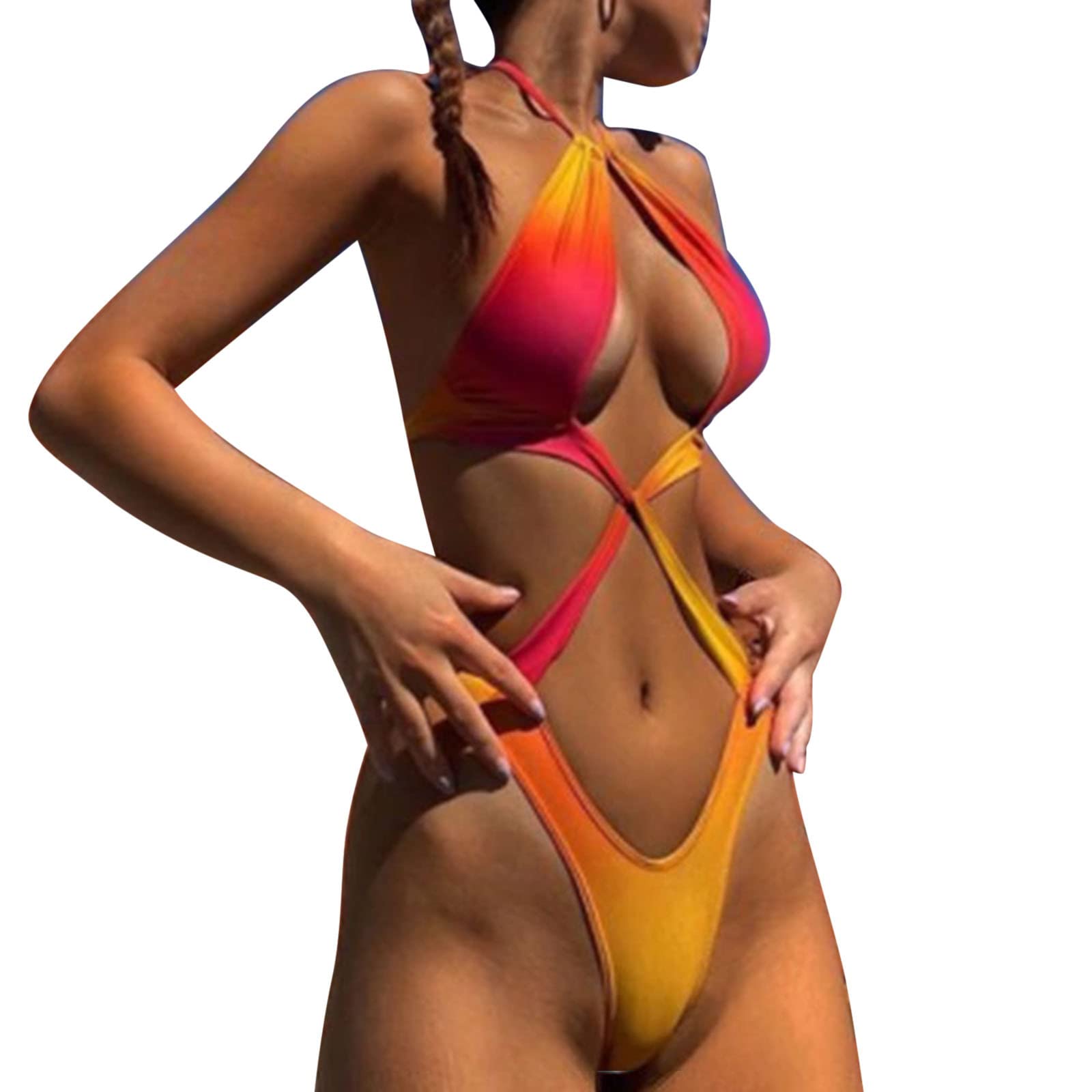 Women's Slimming One Piece Swimsuit - Athletic Racerback Bathing Suit for Women | Perfect for Swimming, Beach Vacation & Water Sports