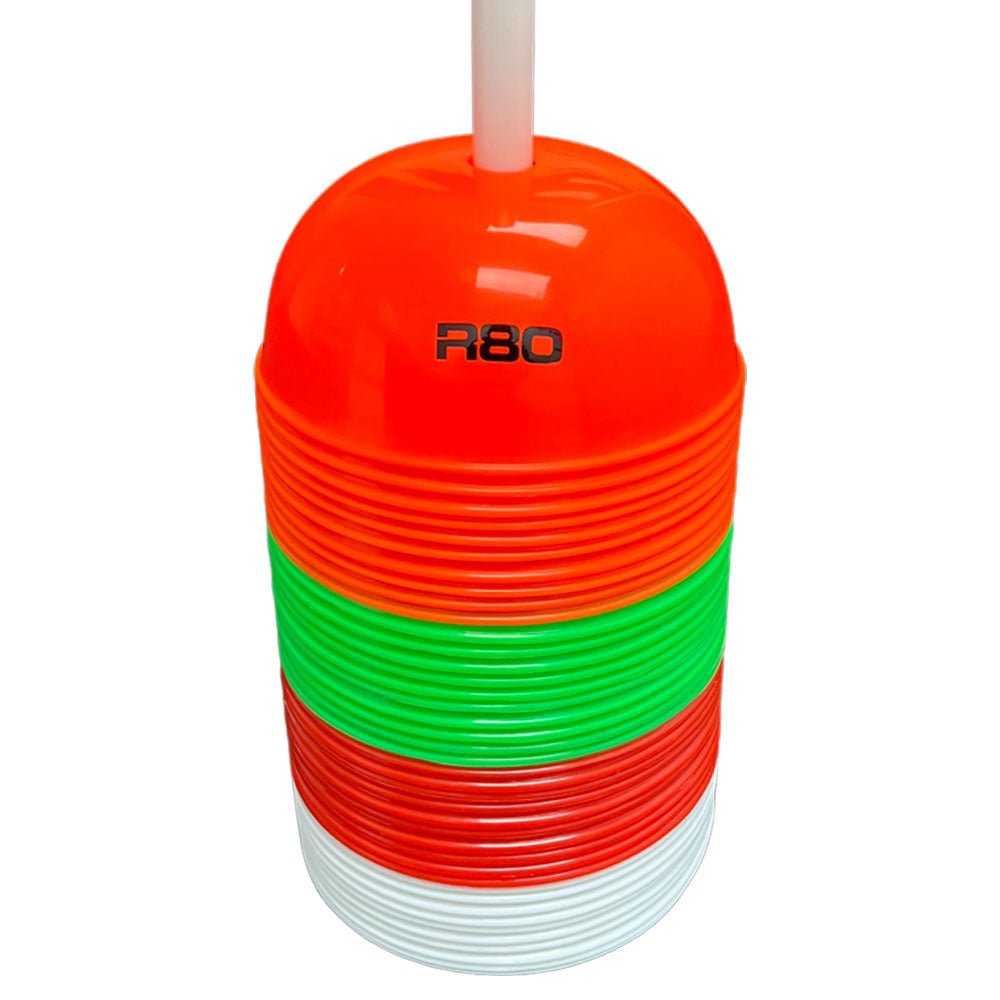 40-Piece R80 Dome Cone Set for Party Decorations, Wedding Centerpieces & DIY Crafts – Durable Plastic Cone Bases for Creative Displays