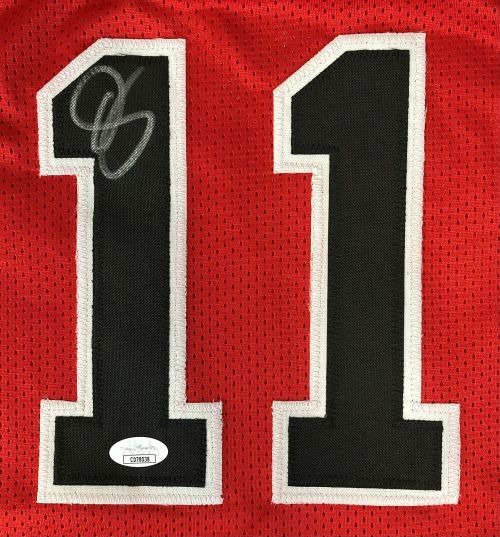 Authentic DeMar DeRozan Chicago Bulls Signed Red Basketball Jersey with JSA Certificate - Perfect for NBA Collectors, Sports Memorabilia Fans & Game Day Outfits