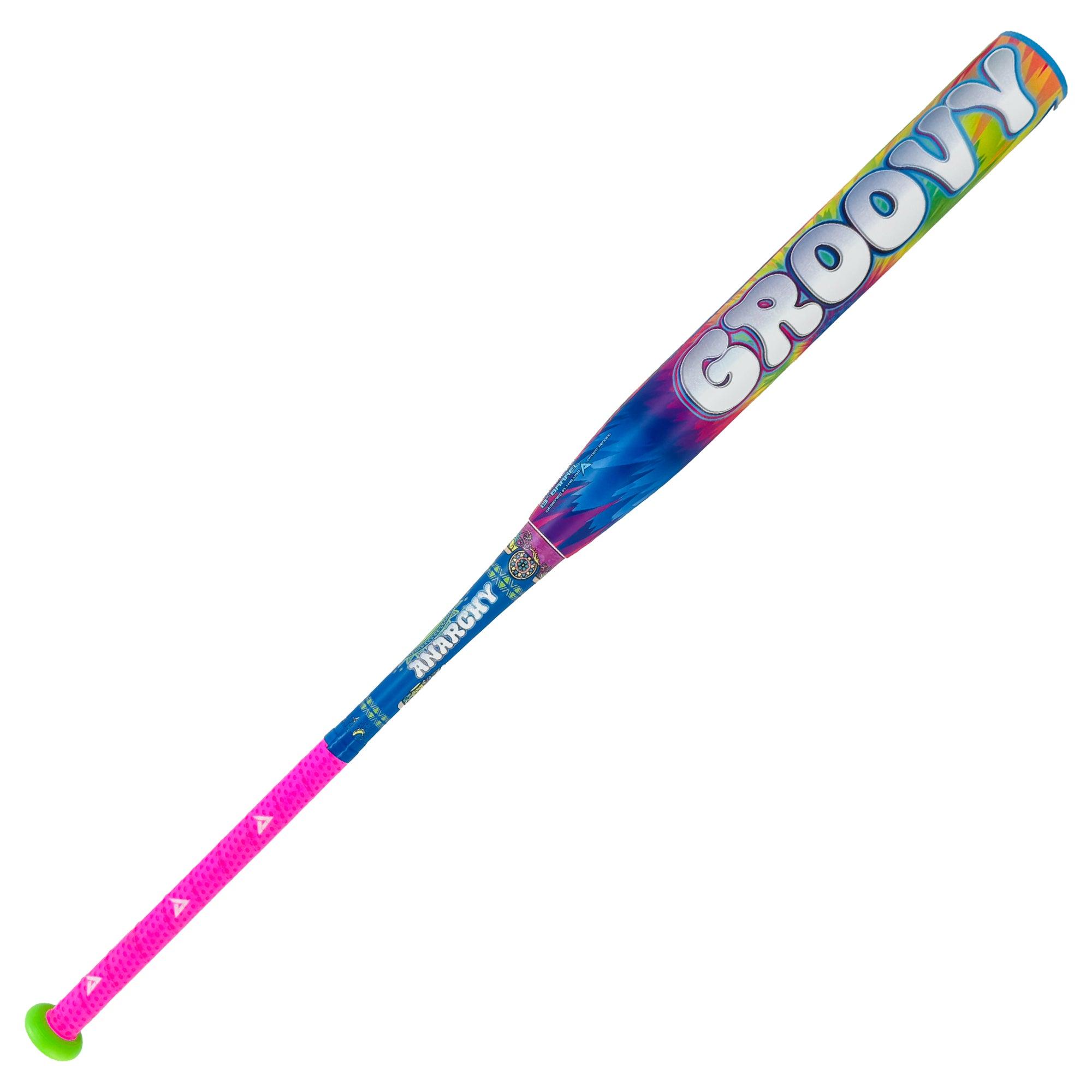 2025 Anarchy Groovy Balanced Slowpitch Softball Bat - Senior League Approved, ASA Certified - Perfect for Tournament Play & Recreational Games