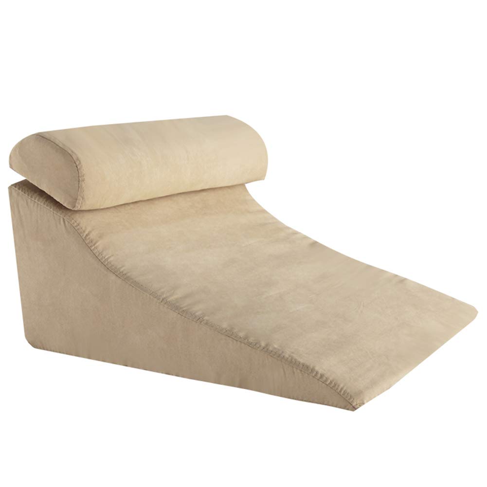 Triangle Reading Pillow - Ergonomic Bed Backrest & Wedge Cushion for Floating Window, Sofa, and Bed - Large Support with Washable Cover - Perfect for Reading, Relaxing, and Back Pain Relief
