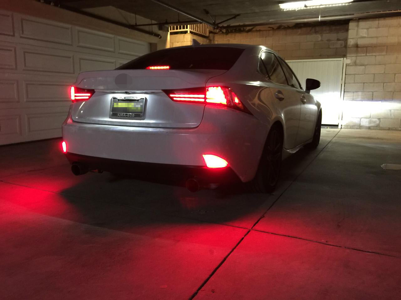 3W Xenon White LED License Plate Lights - Direct Replacement for Lexus IS GS RC Models - Perfect for Nighttime Visibility & Car Customization