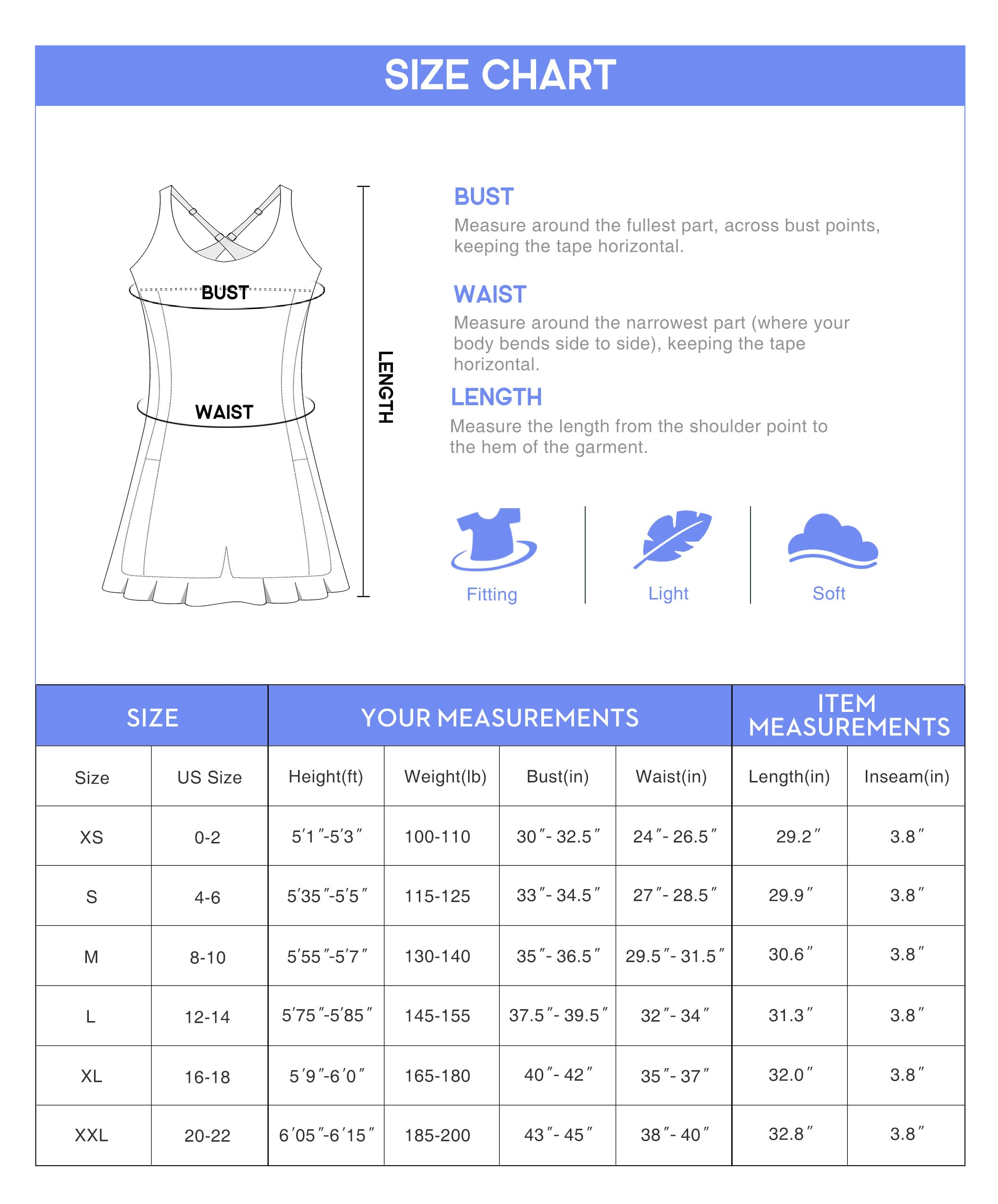 Women's Athletic Tennis Dress with Built-in Shorts & Bra - Workout, Golf & Exercise Dress for Active Women | Perfect for Tennis, Gym, Running & Outdoor Sports