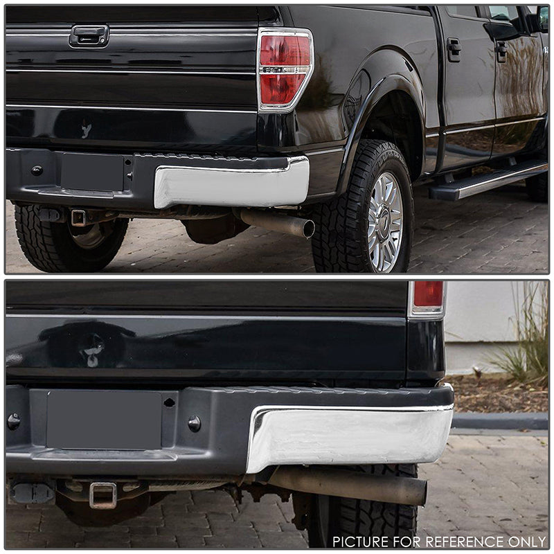 09-14 Ford F150 Fleetside Rear Bumper End Caps - Right Side (Passenger) Without Sensor Holes | Durable Replacement Part for Truck Accessories & Off-Road Upgrades