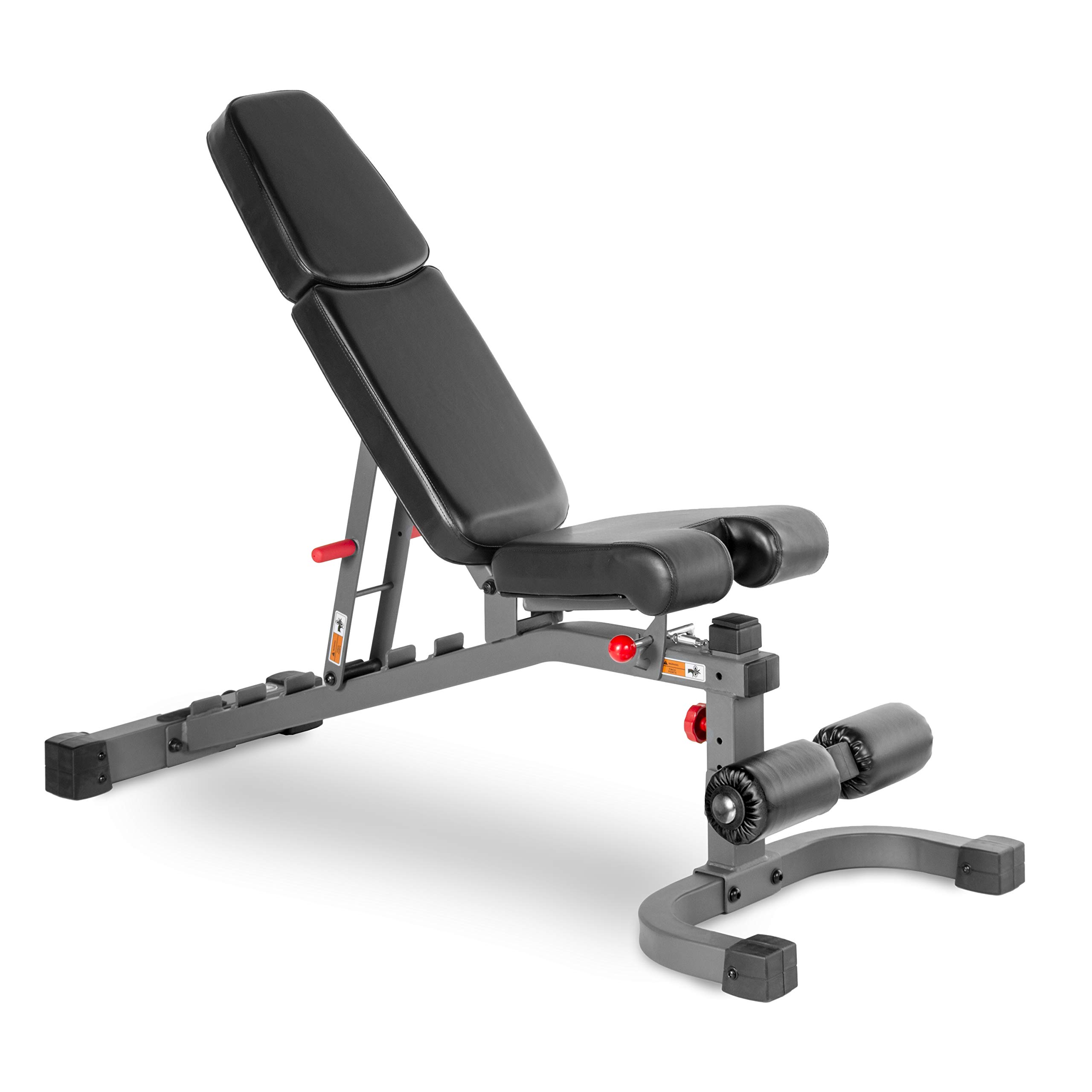 XMark 7604 Adjustable Weight Bench - Heavy Duty 1500 lb Capacity Flat/Incline/Decline Exercise Bench for Weight Lifting & Strength Training - Perfect for Home Gym, CrossFit & Bodybuilding Workouts