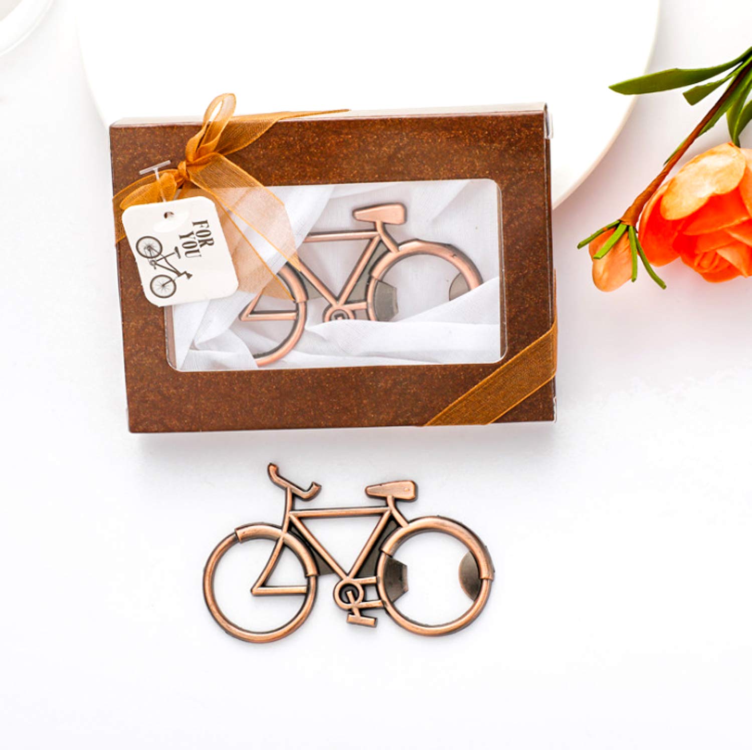 Vintage Bike Bottle Opener - Unique Cycling Gift for Hipsters & Bike Lovers - Retro Bicycle Beer Opener in Gift Box - Perfect for Home, Bar, & Outdoor Adventures - Ideal Cyclist Gift & Party Favor for Camping & BBQs