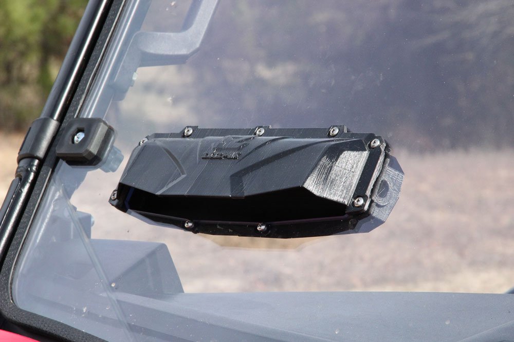 Seizmik Versa Vent Windshield Poly 25023 - Durable ATV/UTV Windshield for Off-Road Adventures & All-Weather Protection