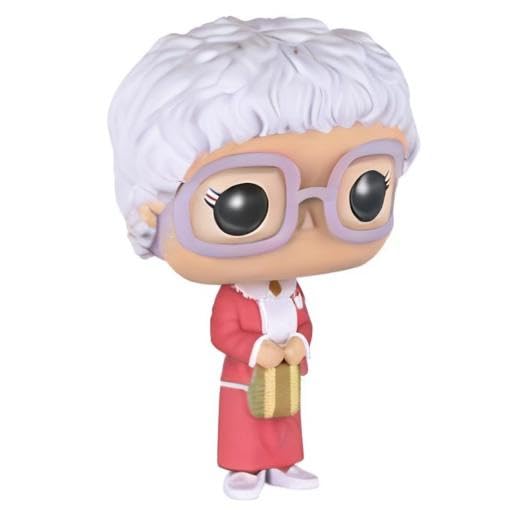 Funko Pop! Vinyl Figure - The Golden Girls Sophia with Pop Protector Case | Collectible TV Show Merchandise for Display & Gifts
