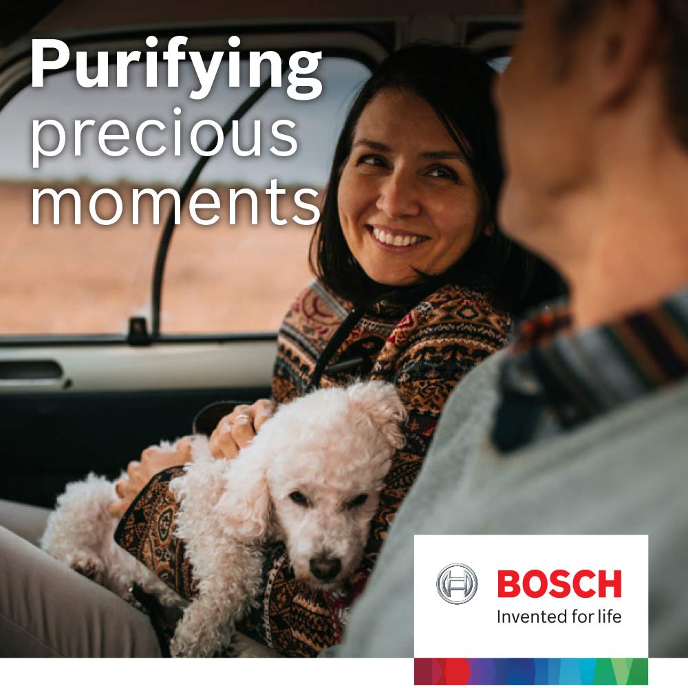 BOSCH 6009C HEPA Cabin Air Filter Replacement for 2011-2017 Jeep Wrangler & 2018 JK Models | Premium Dust & Pollen Protection | Not Compatible with 2018+ Wrangler JL | Ideal for Off-Roading & Daily Commuting