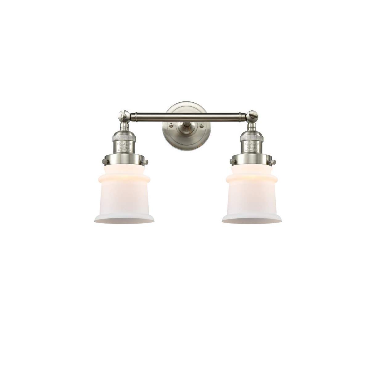 Brushed Satin Nickel Bathroom Vanity Light Fixture - 17