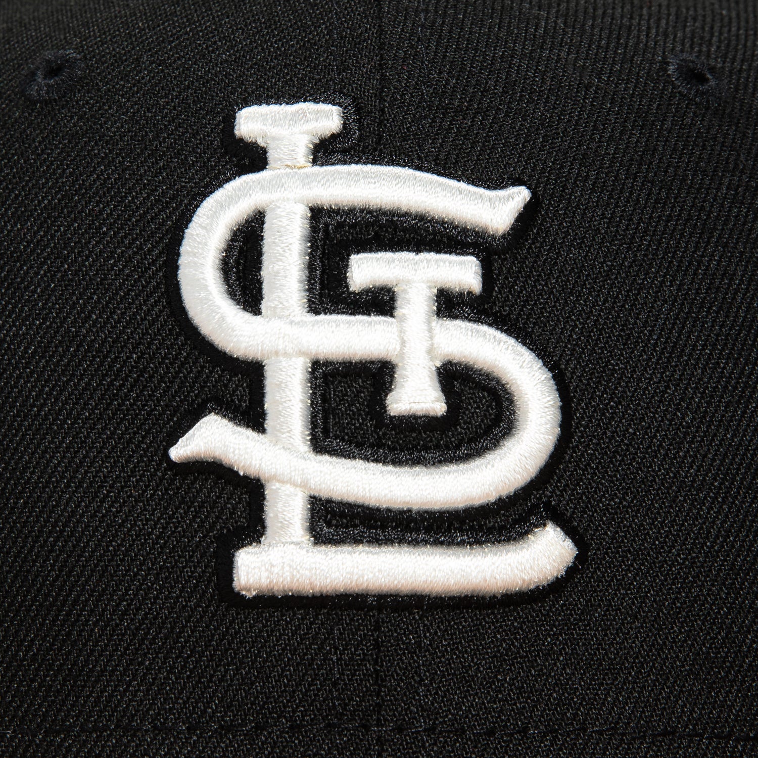New Era 59Fifty Suede Visor St Louis Cardinals MLB Baseball Cap with Busch Stadium Patch - Black & Tan for Men's Sports Fashion & Game Day Outfits