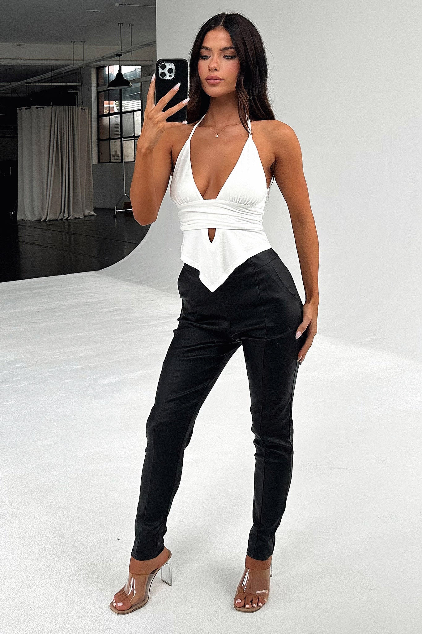 Damika Women's Black Pants - Stylish & Comfortable for Work, Travel & Casual Wear