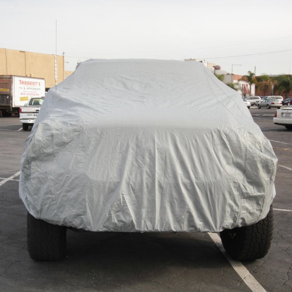 Motor Trend Premium All-Weather Waterproof Truck Cover - Heavy Duty Outdoor Protection for Pickup Trucks (Ideal for Snow, Rain, Sun Protection & Long-Term Vehicle Storage)