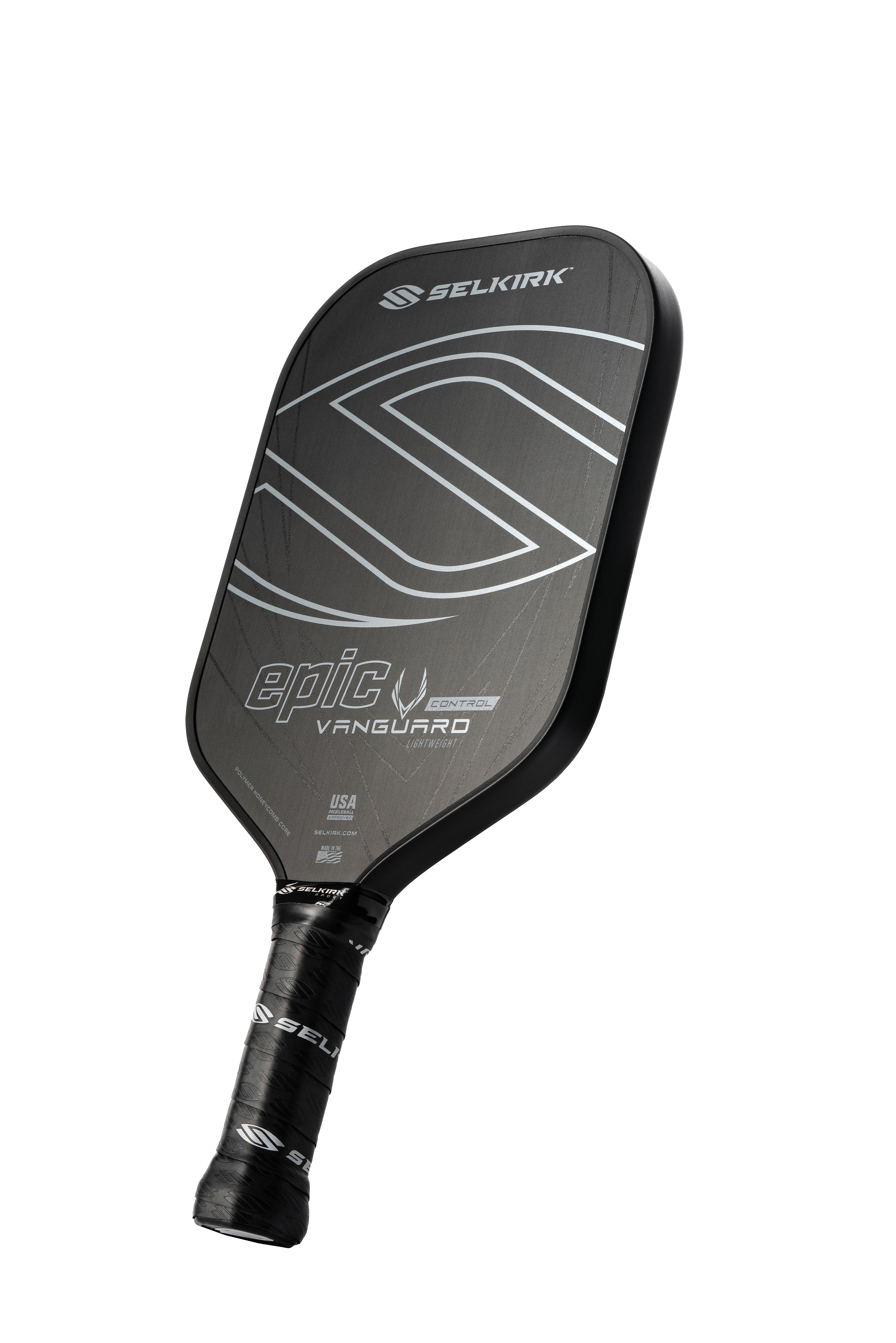 Selkirk Vanguard Control Epic Pickleball Paddle - Premium Carbon Fiber Paddle for Precision & Power - Perfect for Competitive Play & Recreational Games