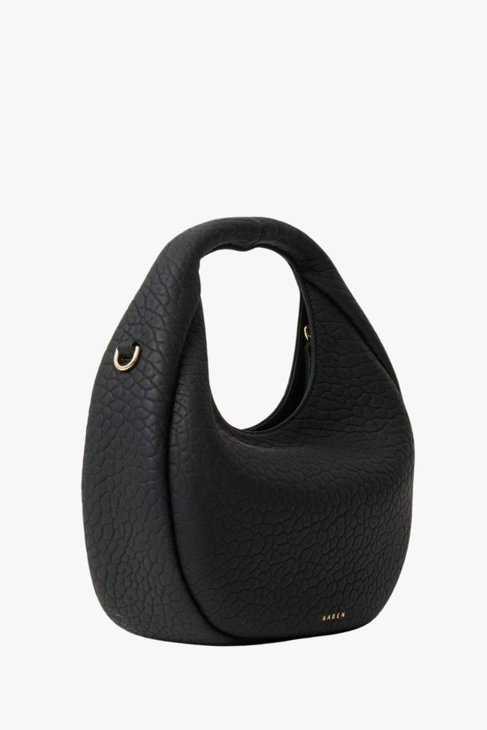 Halle Black Bubble Mini Crossbody Bag for Women - Stylish & Trendy Evening Clutch for Parties, Dates & Night Out