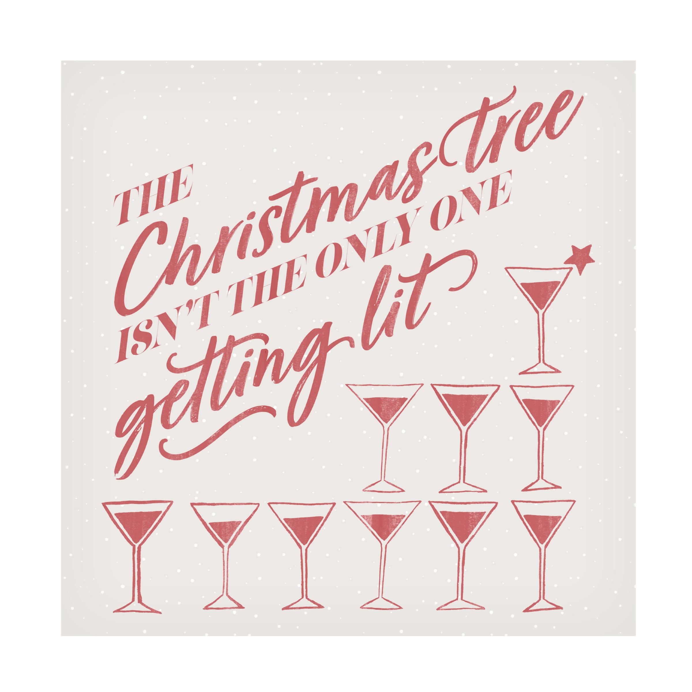 Grace Popp 'Holiday Party I' Canvas Wall Art - Premium Trademark Fine Art Print for Home & Office Decor - Perfect for Living Rooms, Bedrooms & Holiday Gifting