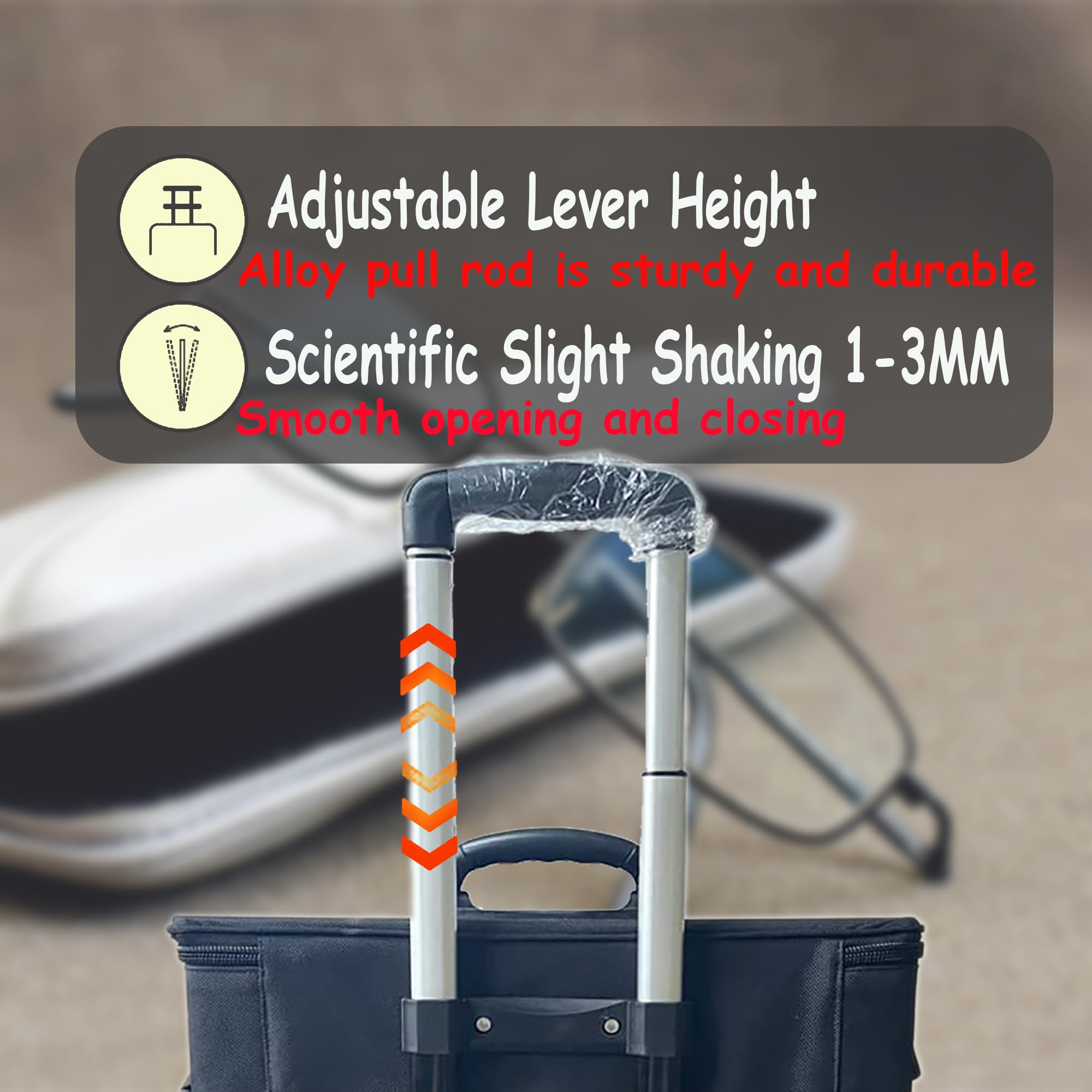INTSUPERMAI Eyeglasses Storage Organizer - Portable Trolley Case with Individual Eyewear Display Box, Durable Oxford Cloth - Perfect for Opticians, Retail Stores & Home Glasses Organization
