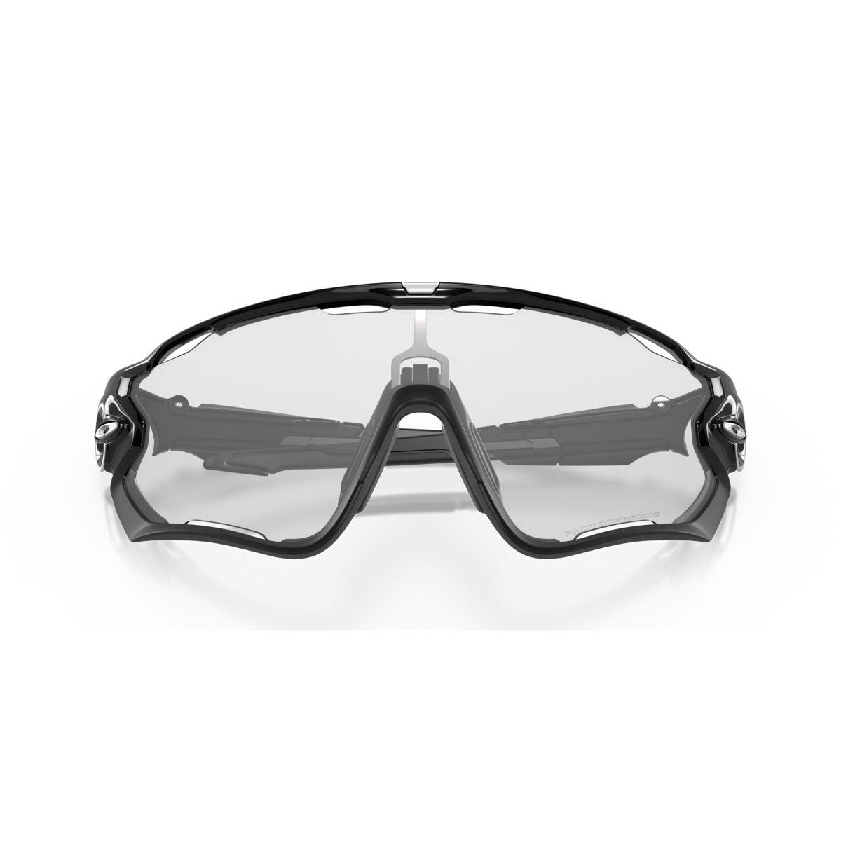 Oakley Jawbreaker Sunglasses Polished Black/Clear to Black Iridium Photochromic Lenses - 0OO9290 929014 - Ideal for Cycling, Running & Outdoor Sports