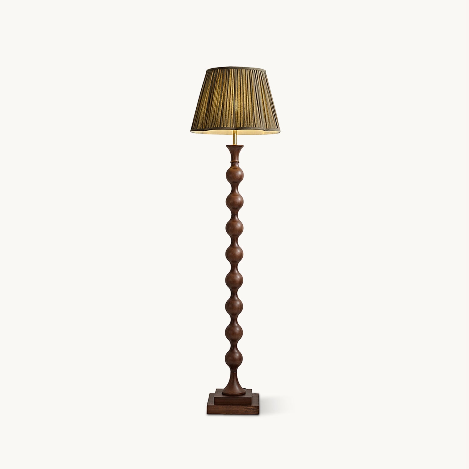 Elegant Beaded Column Floor Lamp - Modern Home Decor for Living Room, Bedroom & Office - Stylish Lighting for Relaxation & Ambiance