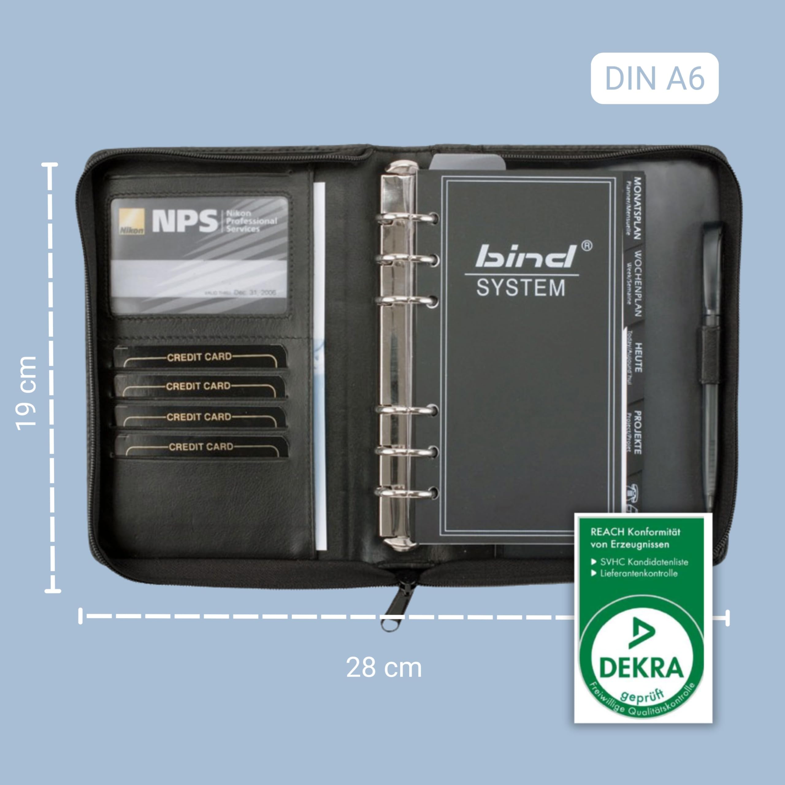 System Planner 10100 - Systems Planner A6 Black | 高效办公与项目管理工具，适用于团队协作与个人规划