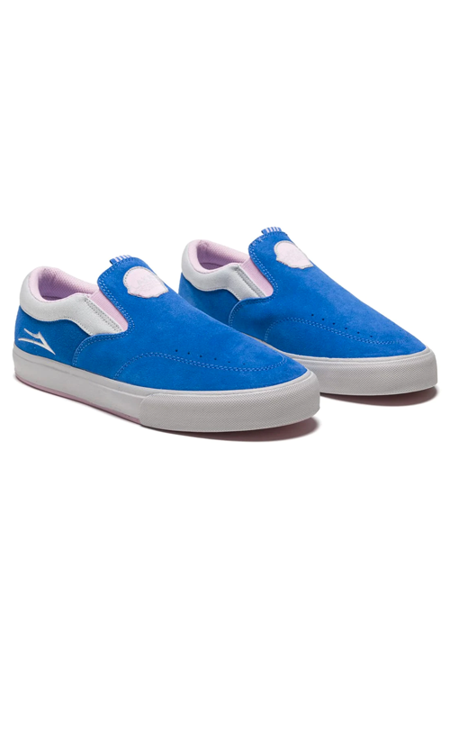 Lakai Owen VLK Suede Men's Skateboarding Shoes - Space Blue | Comfortable & Durable for Street Skating & Casual Wear