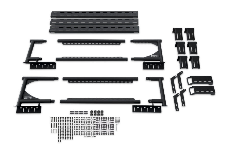 4x4 Universal Mid Size Overland Bed Rack - Heavy Duty Truck Body Armor for Off-Road Adventures | Perfect for Camping, Overlanding & Outdoor Gear Storage