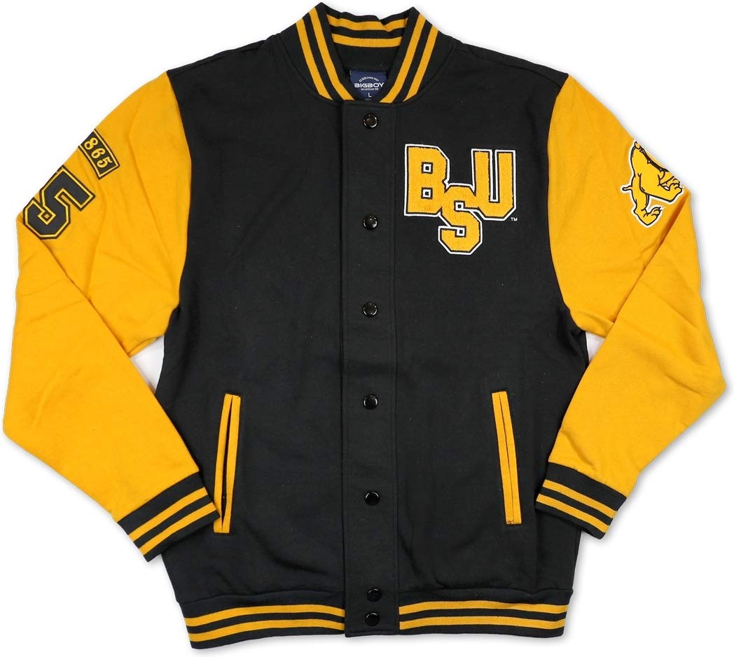 Big Boy Bowie State Bulldogs Men's Fleece Jacket - Warm College Team Apparel for Game Day & Outdoor Activities | NCAA Fan Gear