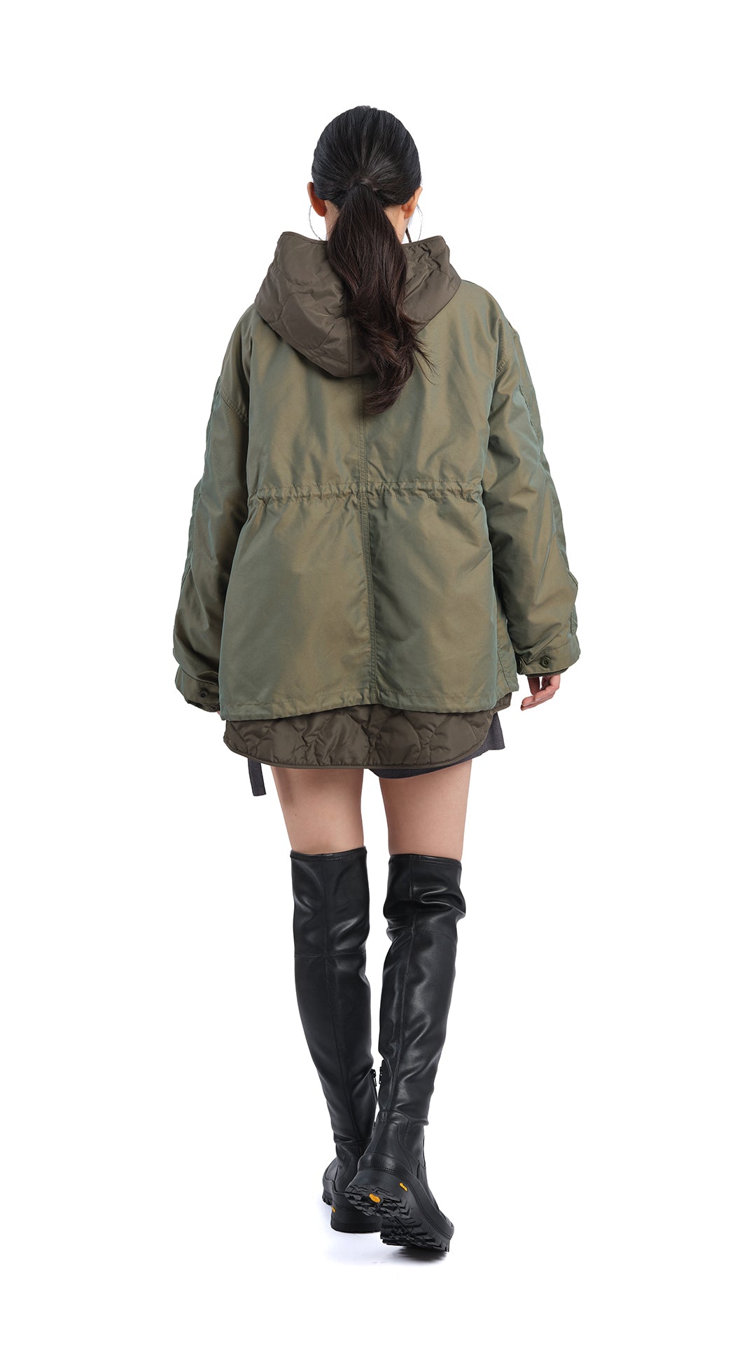 Sexy Thigh High Faux Leather Boots for Women - Stretchy Over The Knee Boots with Side Zipper - Perfect for Party, Night Out & Winter Fashion