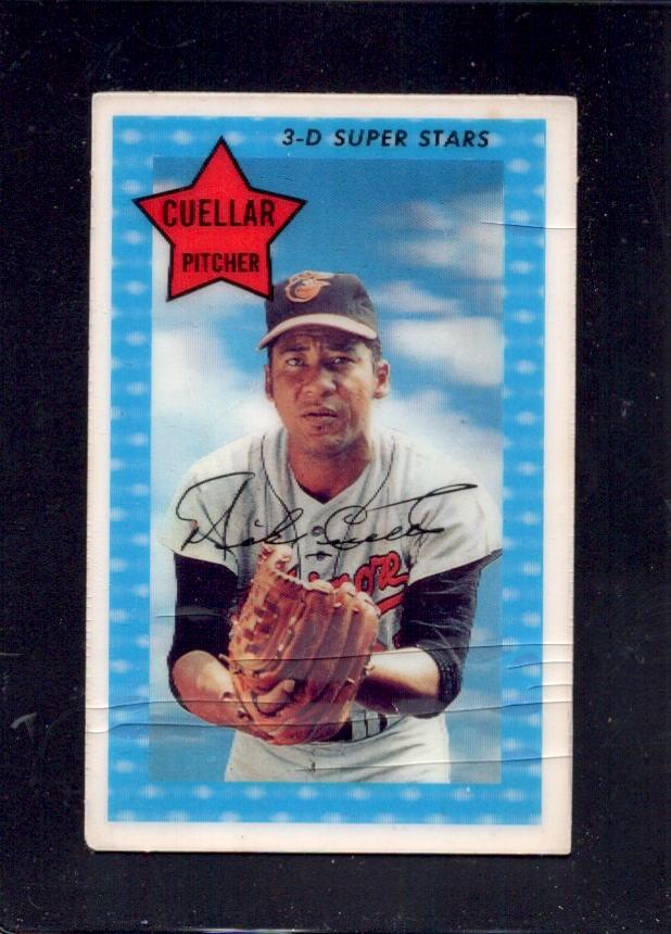 1971 Mike Cuellar Kellogg's #49 Baltimore Orioles Baseball Card - Vintage Collectible for Sports Memorabilia & Fan Gifts