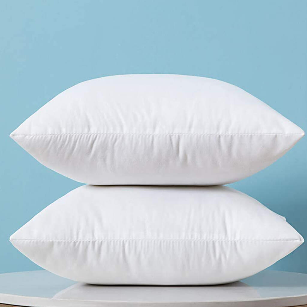 Premium Cotton Throw Pillow Insert - Soft & Hypoallergenic Cushion for Sofa, Bed, Chair - Home Decor & Cozy Living Room Accessories