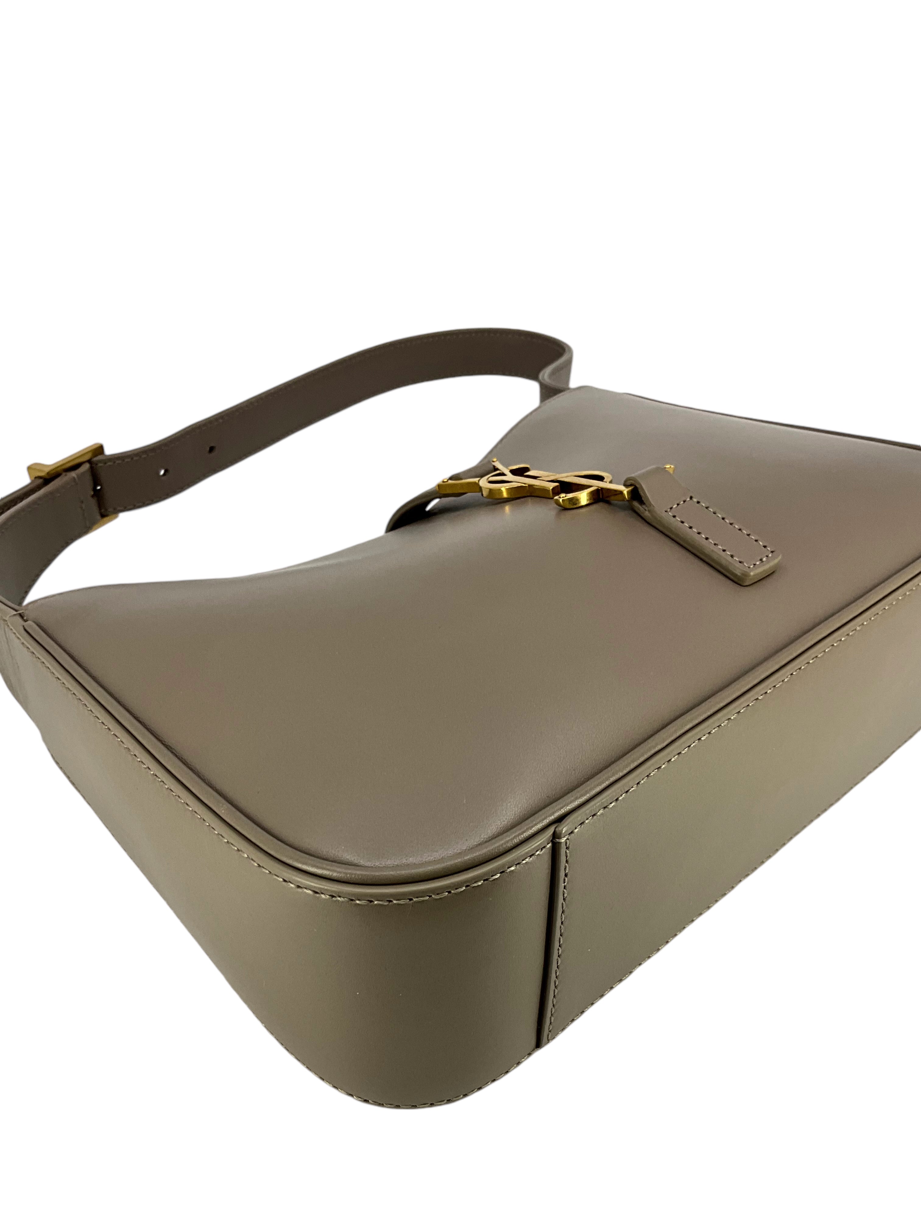 Saint Laurent Le 5 à 7 Smooth Leather Hobo Bag - Luxury Designer Shoulder Bag for Women | Perfect for Work, Evening Events & Everyday Use