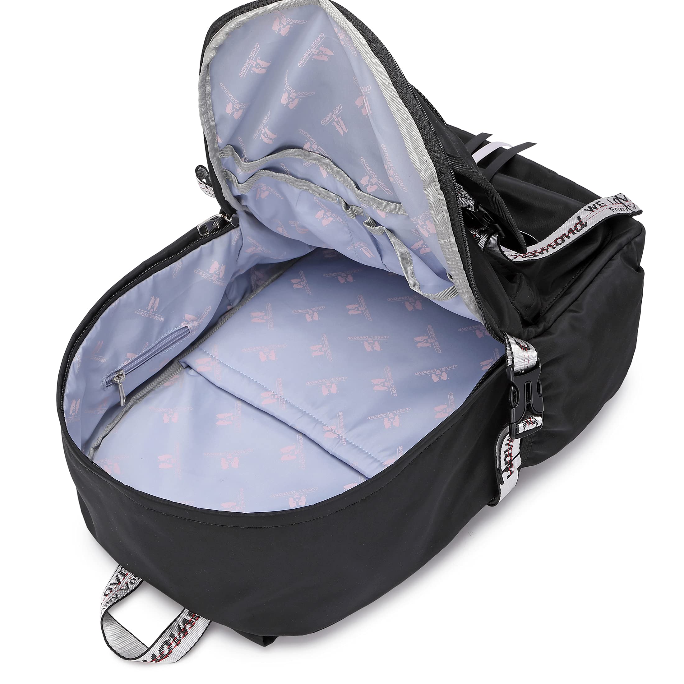 Stylish Spotted Tiger Backpack for Girls - School & Travel Use