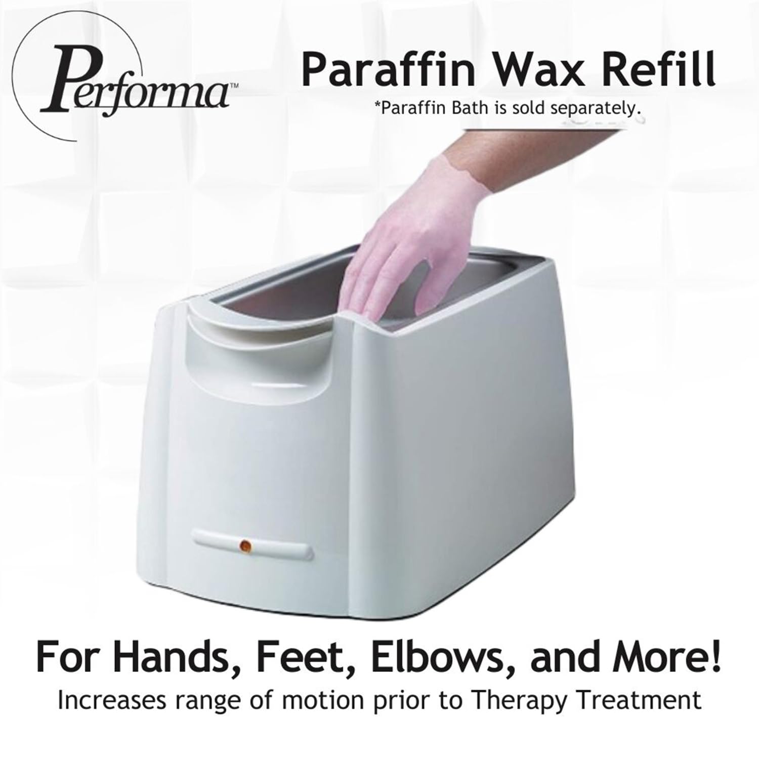 Premium Medical Grade Paraffin Wax Refill - 1 Pound Lavender Scented Blocks (Case of 36) | Paraffin Bath Wax for Hands & Feet | Spa & Physical Therapy Use | Moisturizing Treatment for Dry Skin & Joint Pain Relief