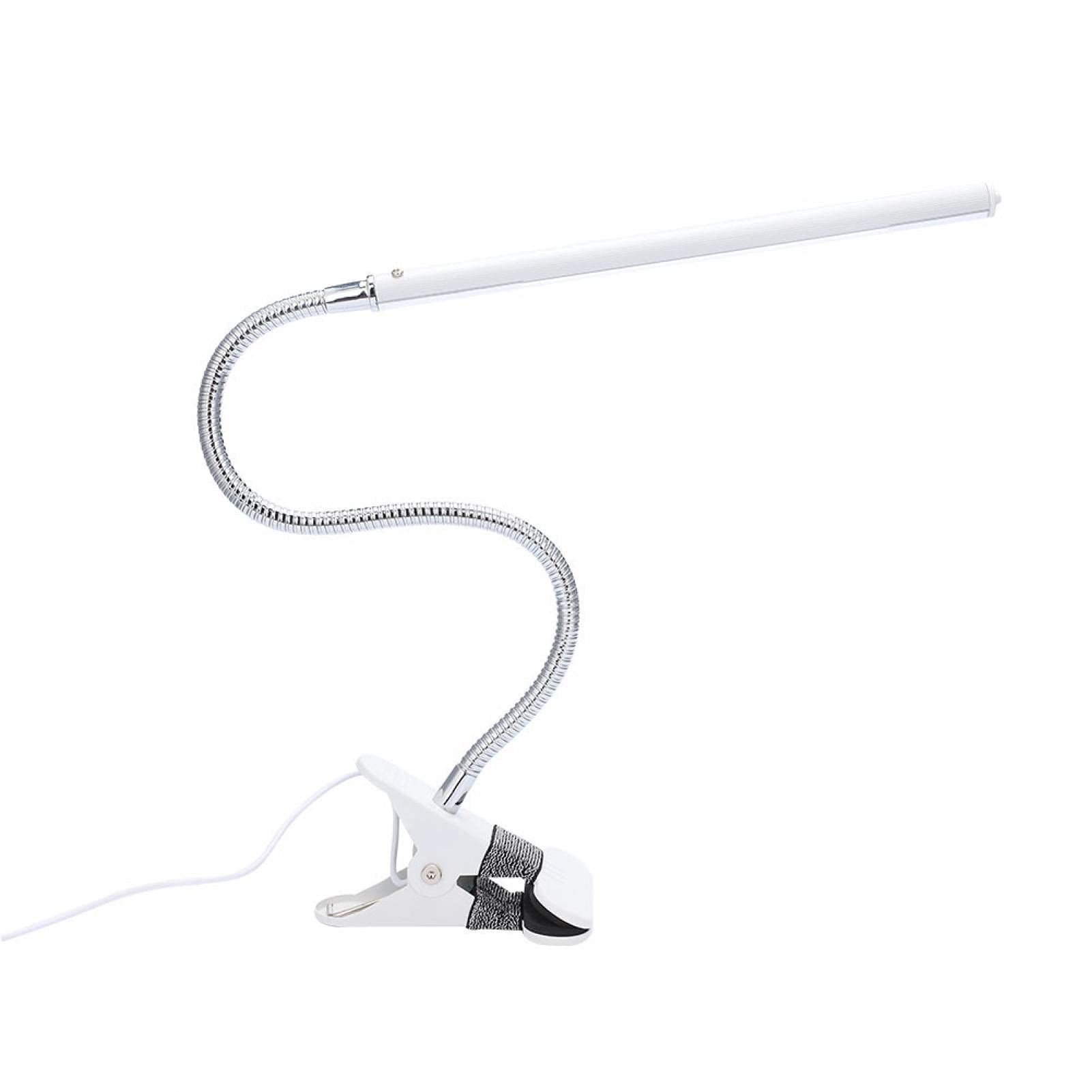 360° Adjustable LED Clip-On Reading Light with USB Power - Flexible Desk Lamp for Studying, Tattooing & Night Reading - Metal Hose Design with Strong Clip for Bedside, Office & Craft Work